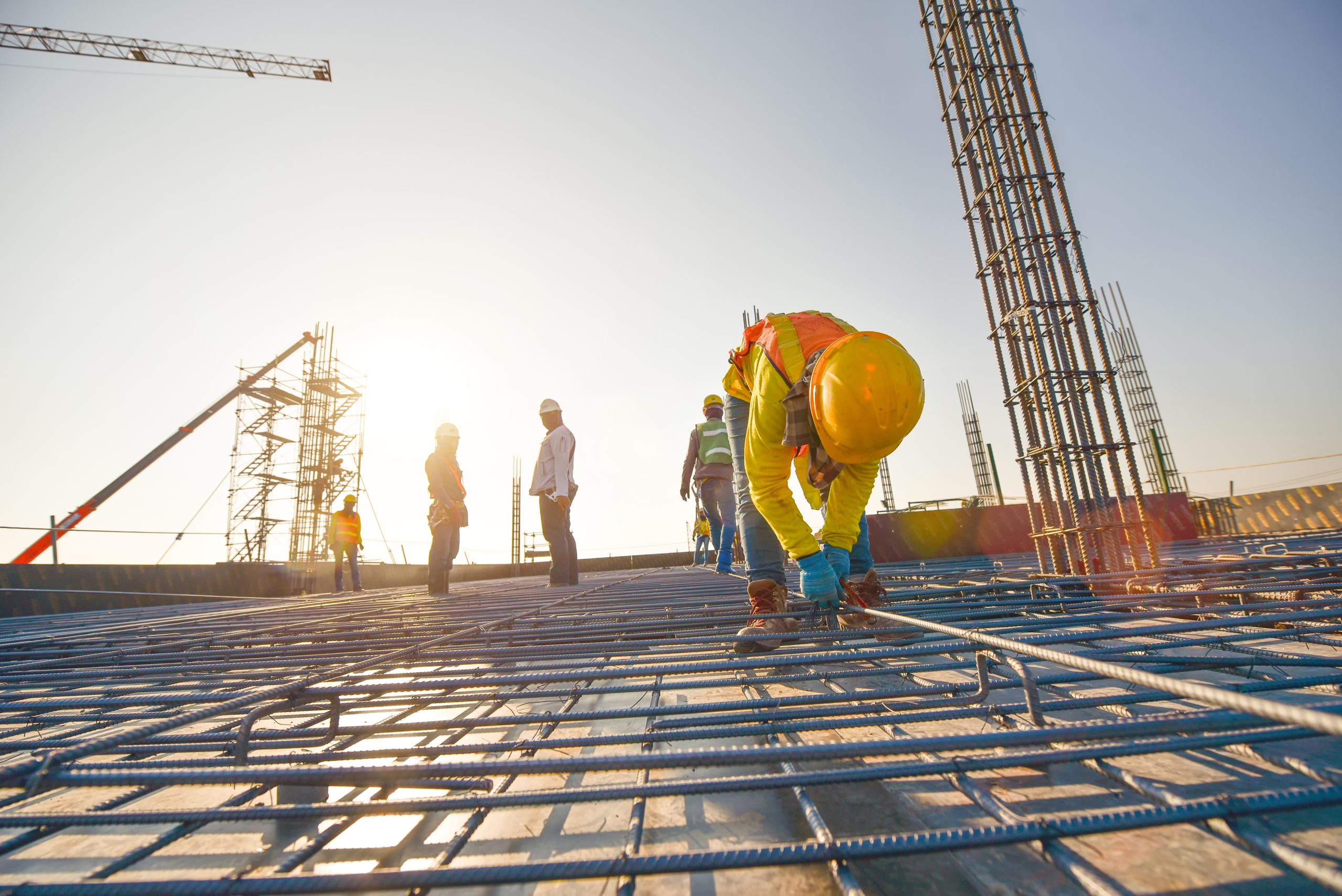 Construction worker on site